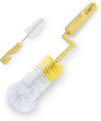 Morisons Baby Dreams Rotary Bottle Cleaning Brush (Yellow)