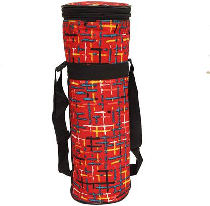 KUBER INDUSTRIES Canvas 1 Ltr Water Bottle Cover (Red) Set of 1 Pc (Red)