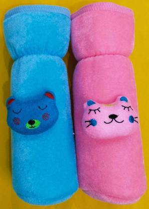 ADRIEL BRINGING JOY Soft Plush Stretchable Baby Feeding Bottle Cover With Animated Cartoon(250 Ml)