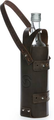 Slender Snake Premium Leather Bottle Cover or Holder