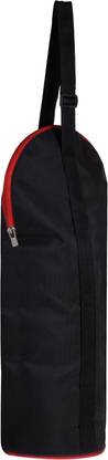 Heart Home Rexine Adjustable Strap & Zipper Traveling Bottle Cover|2.5 Ltr|XL Size|Black