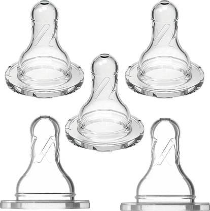PGD Premium Silicone Nipple Soft Gentle Natural Feel Liquid Anti-Colic Leak-Proof Variable Flow Nipple