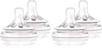 CHILD CHIC BPA Free Natural Feeding Nipples for Newborn Babies Compatible with PhilipsAvent Medium Flow Nipple
