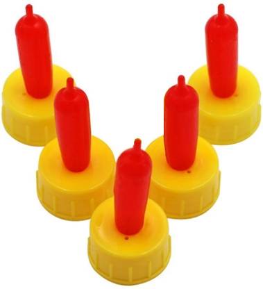 Agarwals Cattle Feeding Bottle's Nipple Topper Universal for Pets & Cattles (5 Pcs) Variable Flow Nipple
