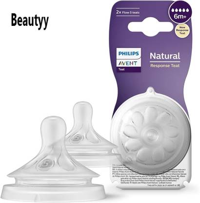 Philips Avent Natural 6M+(SCY965/02) veer s Fast Flow Nipple