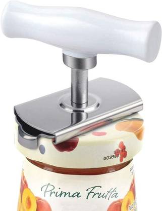 POXEFLIP Stainless Steel Adjustable Jar Lids Opener – Multi-Function Bottle and Can Opener for Weak Hands & Arthritis – Non-Slip Jar Opener Tool for Kitchen Use Bottle Opener