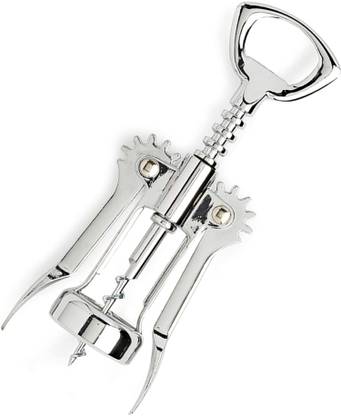 HGFD Portable Stainless Steel Corkscrew Bottle Openers Corkscrews Wine Cork Remover Wine Bottle Opener Bottle Opener