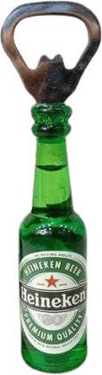 SOHAM Miniature Bottle Shape and Design Fridge Magnet Decorative Item For Fridge Bottle Opener