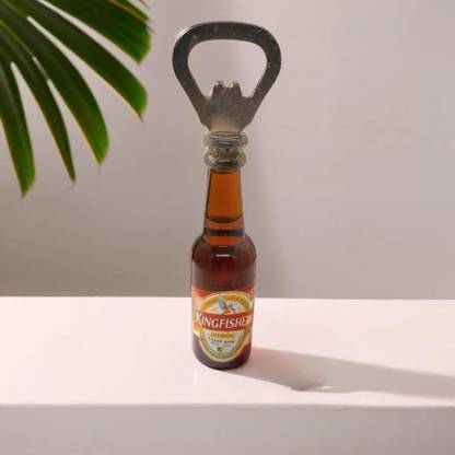 SOHAM Kingfisher Design Bottle Fully Realistic Colour Fridge Magnet and Designer magnet Bottle Opener
