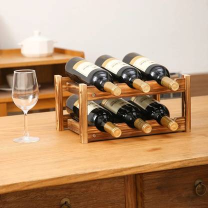 HOKiPO Bamboo Wine Rack