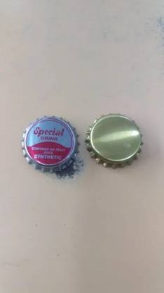 BOMBEY SCIENTIFIC Special Drink Metal Crown Cap Useful Universal Multipurpose Cap (Pack of 400 Pc) Cast Iron Bottle Stopper