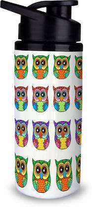 trendy toons 600 ml Steel Bottle