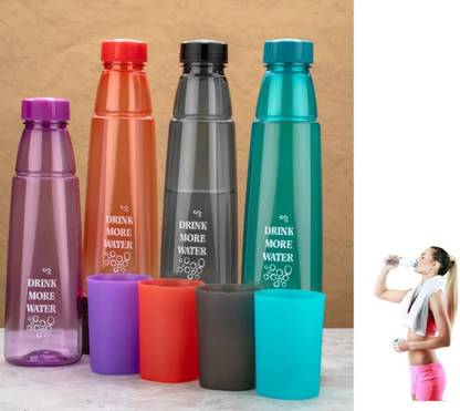 Sloppy H20 Printed Multicolour 4 Pcs Premium 1209 1000 ml Bottle