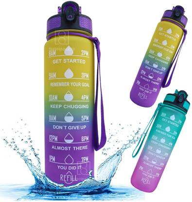 Trendy Techy 1000 ml Silicone Bottle