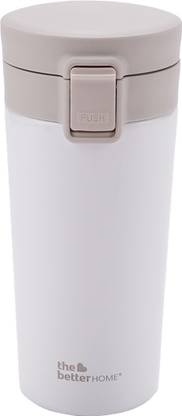 The Better Home Vacuum Insulated Coffee Mug with Lid (380ml) |Easy to Carry Coffee Travel Mug 380 ml Flask
