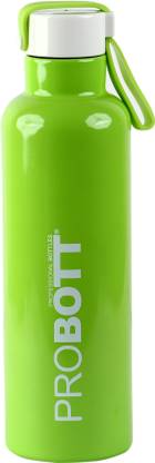 PROBOTT Stainless Steel Bang Vacuum Flask, Light Green, Hot and Cold Water Bottle 600 ml Steel Flask
