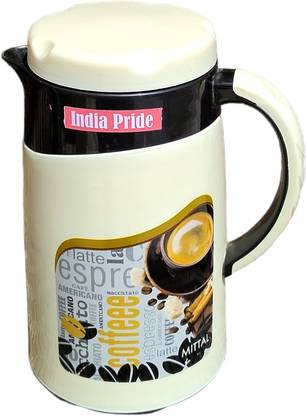 India Pride Mittal Insulated Inner Stainless Steel Kettle Flask Jug 1.2 Litre, 1200 ml Flask