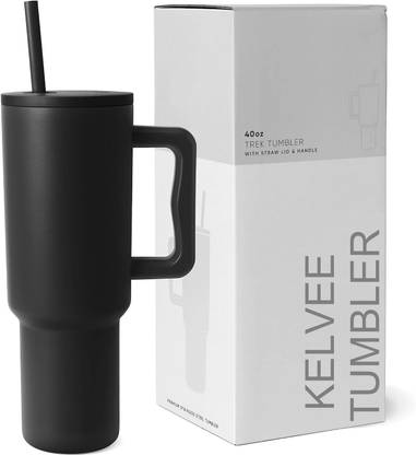 KPTON 1200 ml Steel Bottle With Drinking Glass