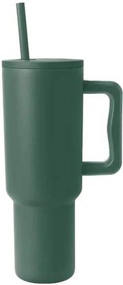 IMPRONOW 1.2L Double-Wall Insulated Tumbler with Handle – Leakproof Lid & Straw 1200 ml Bottle