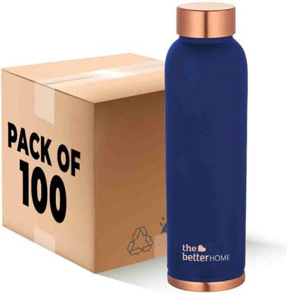 The Better Home Copper Water Bottle (950ml) |100% Pure Copper Bottle |BPA Free Hot & Cold Bottle 950 ml Copper Bottle