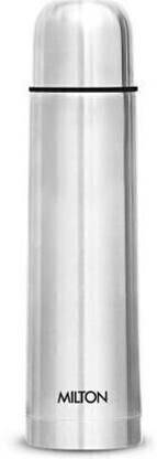 MILTON Flip lid 1000 Thermosteel Water Bottle, ISI Certified, 24 Hr Hot and Cold 1000 ml Flask