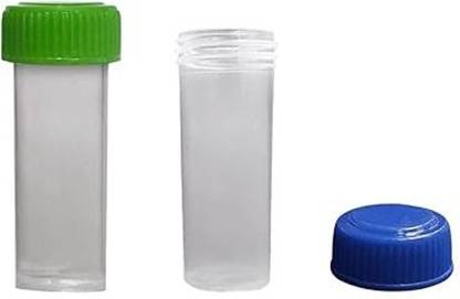 GHL No. 1 Crystal Clear 1 Dram Phile Empty Plastic Homeopathy Bottle (144pc) 5 ml Bottle