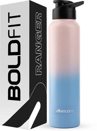 BOLDFIT 1000 ml Steel Shaker