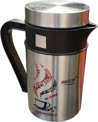 BREEZF BREEZE Insulated Flask Kettle , Stainless Steel Inside out Side (Small Size ) 500 ml Flask