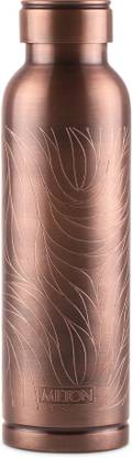 MILTON Copper Swasth Water Bottle, 940 ml, Copper Abstract 940 ml Bottle