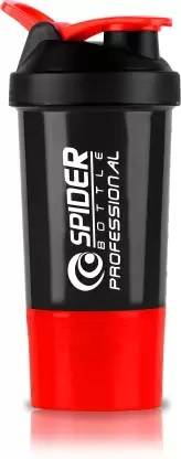 Celebrino Protein Shaker with Stainless Steel Mixer Ball & 2 Container 500 ml Shaker