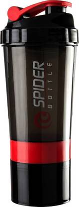 Pack of 1 Shaker Bottle, 100% Leakproof, BPA-Free Blender Bottle for Protein and Water 500 ml Shaker Plastic
