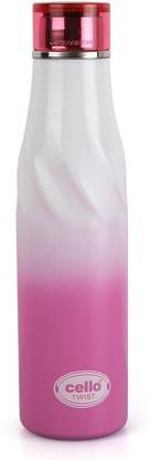 cello SS Twist 600 600 ml Steel Bottle