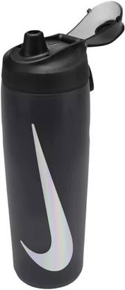 NIKE Refuel Bottle With Locking Lid (Anthracite/Black/Silver/ Iridescent) 710 ml Plastic Bottle