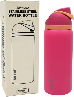 HOUSE OF QUIRK 950 ml Steel Bottle