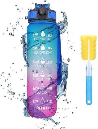 aaryashoppy Compact , Protein Bottle, Gym , 100% Leakproof 1000 ml Sipper