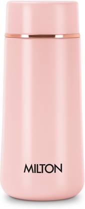 MILTON Starlit 270 Thermosteel Water Bottle, ISI Certified, 24 Hr Hot and Cold 270 ml Flask