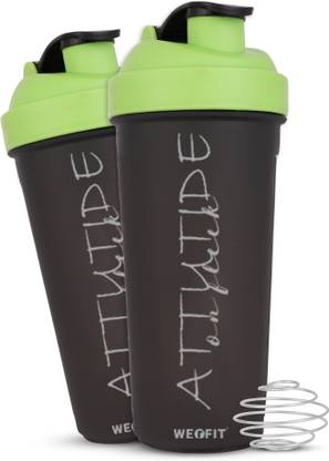 WErFIT Shaker Bottles For Protein Shake Gym Sipper Bottle for Men, Women, Boys, Girls 700 ml Plastic Shaker