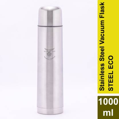 EAGLE Steel Eco Stainless Steel Vacuum Double Wall Hot & Cold Water Bottle 1000 ml Flask