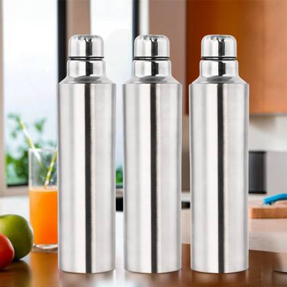 KUBER INDUSTRIES 1000 ml Steel Bottle