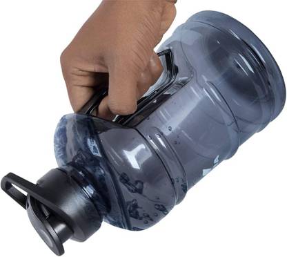 MD PRODUCT Gallon Shaker Bottle (Orange) with strainer & mixing ball 1500 ml Shaker