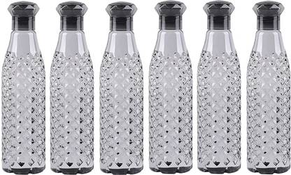DEEJET Diamond Premium Quality Round Shape Fridge water bottle 1000 ml Bottle