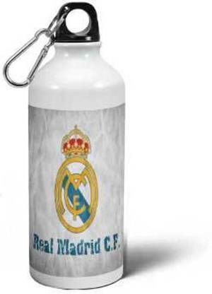 CHARMING Real Madrid' Printed Aluminium Sipper Bottle 600 ml Sipper