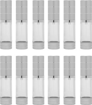 Devinez Refillable Airless Pump Bottle, 30ml (Pack of 12) 30 ml Bottle