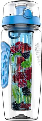 A Vintage Affair Quirky Monkey Fruit Infuser Blue Water Bottle 1L 1 Plastic Bottle