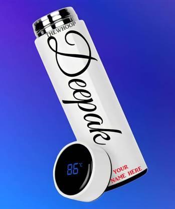 TheWhoop -LED-TEMP.-BOTTLE-500ML 500 ml Flask