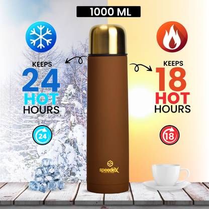 SPEEDEX Stainless Steel Vacuum 1000 ml Stainless Steel Flask