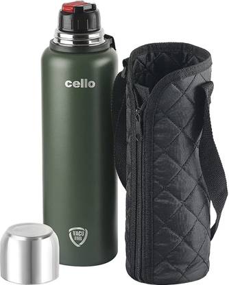 cello जैकेट DTP कोटिंग (हॉट/कोल्ड) (क्वालिटीटॉप1) के साथ डुरो टफ स्टील फ्लिप 1500 ml फ्लास्क
