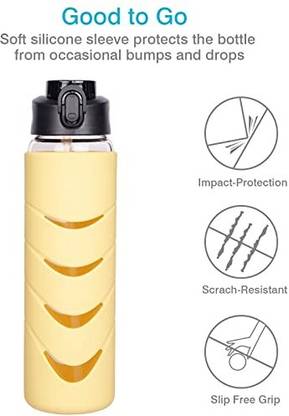Justfwater 950 ml Silicone Bottle