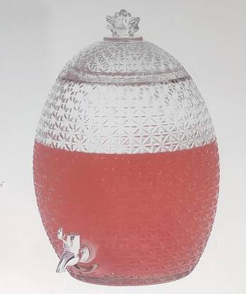 merdwal 10 L Glass Table Top Manual Water Dispenser