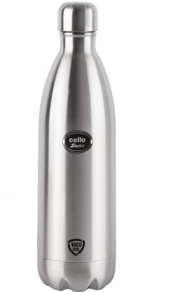 cello Swift Stainless Steel Vacuum Insulated | Wide Mouth And Convinient Portability 1000 ml Flask